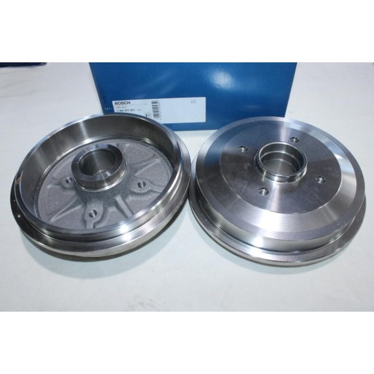 Jeu 2 tambours de frein arriere Bosch 0986477201 pour citroen C2 C3 peugeot 206 206+ 208 1007 