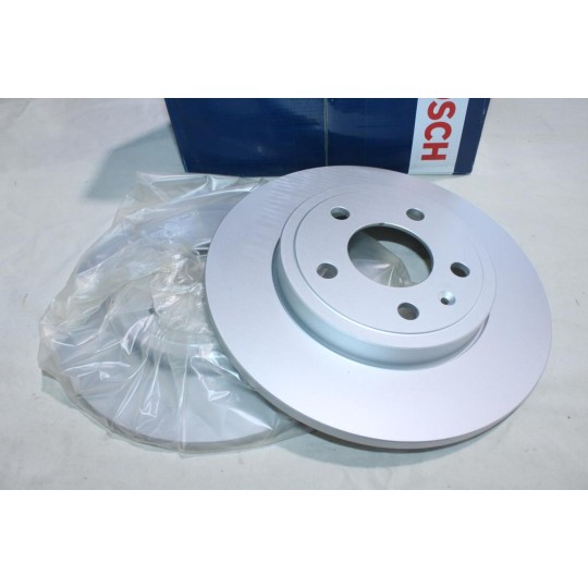 Jeu 2 disques de frein arriere plein 288mm diametre Bosch BD1117 0986479252 pour audi A4 seat exeo 