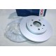 Jeu 2 disques de frein arriere plein 288mm diametre Bosch BD1117 0986479252 pour audi A4 seat exeo 