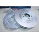 Lot 2 disques de frein avant ventilé 333mm diametre Bosch BD1026 0986479096 pour volkswagen transporter T5 