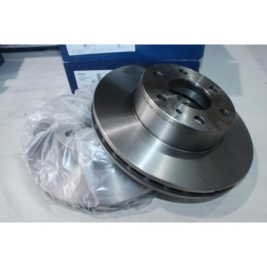 Jeu 2 disques de frein avant ventilé 299.8mm diametre Bosch BD1486 0986479641 pour iveco daily 4 5 6 IV V VI 