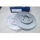 Lot 2 disques de frein avant ventilé 256mm diametre Bosch BD410 0986478482 pour audi A3 TT seat toledo 2 II leon 1 skoda 