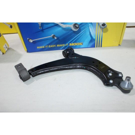 Triangle bras de suspension avant droit Moog PE-WP-13408 pour peugeot 306 