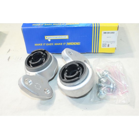 Jeu 2 silents bloc triangle bras de suspension Moog BM-SB-2202 pour BMW serie 3 Z4 E46 E85 E86 