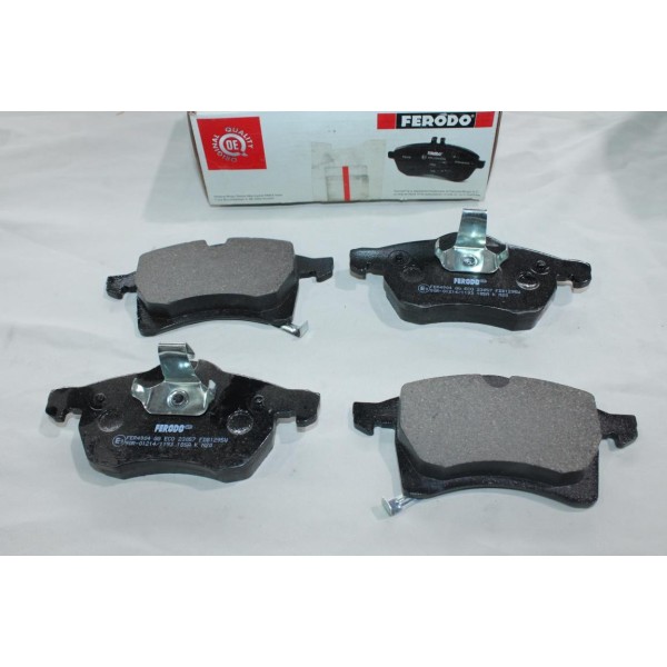 Jeu 4 plaquettes de frein avant montage teves Ferodo FDB1295W pour opel astra G H zafira A corsa C 