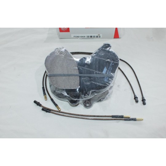 Jeu 4 plaquettes de frein avant montage bendix Ferodo FDB1069 pour citroen xantia 