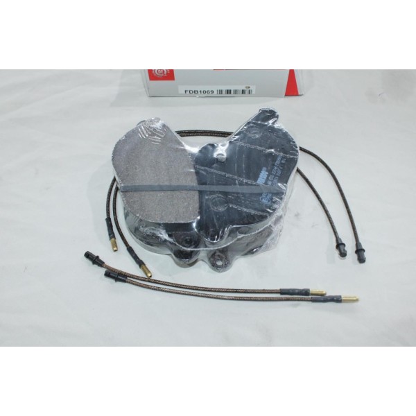 Jeu 4 plaquettes de frein avant montage bendix Ferodo FDB1069 pour citroen xantia 