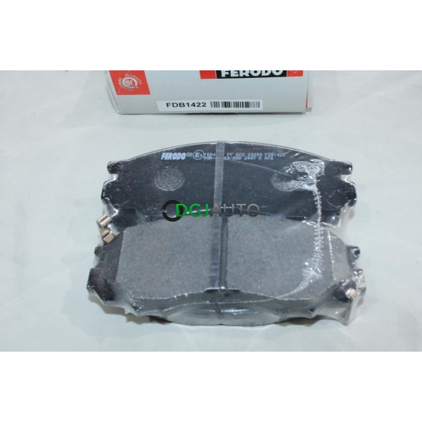 Jeu 4 plaquettes de frein avant montage akebono Ferodo FDB1422 pour mitsubishi L200 L300 L400 galant eclipse delica 