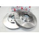 Jeu 2 disques de frein avant ventilé 285mm diametre Ferodo DDF1678 pour opel vectra C signum fiat croma 2 II saab 93 9-3 