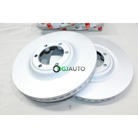 Jeu 2 disques de frein avant ventilé 300mm diametre Ferodo DDF2372C pour isuzu Dmax D-max 