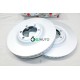 Jeu 2 disques de frein avant ventilé 300mm diametre Ferodo DDF2372C pour isuzu Dmax D-max 