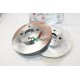 Jeu 2 disques de frein avant ventilé 255mm diametre Ferodo DDF1149 pour toyota MR2 yaris dont verso 