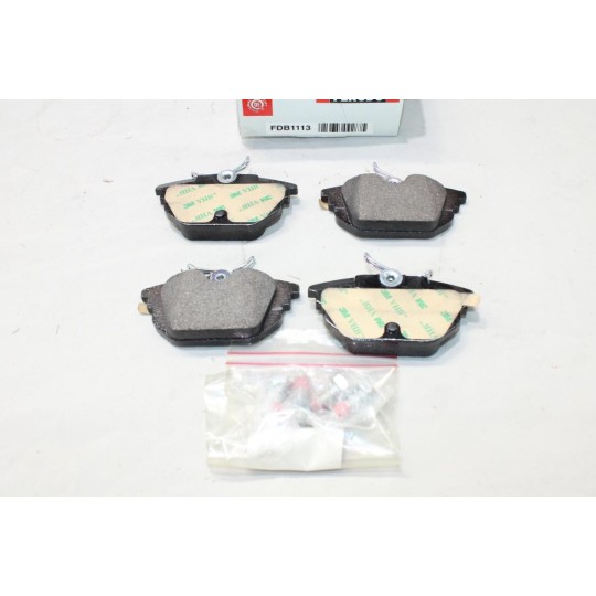 Jeu 4 plaquettes de frein arriere montage lucas Ferodo FDB1113 pour alfa romeo 33 145 146 155 164 GTV spider fiat tempra tipo 