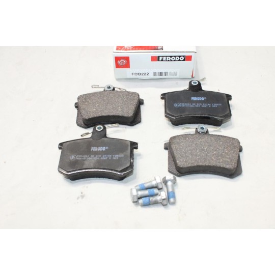 Jeu 4 plaquettes de frein arriere montage lucas Ferodo FDB222 pour alfa romeo 164 audi 80 90 100 200 fiat croma 1 tempra tipo 
