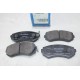 Jeu 4 plaquettes de frein avant montage akebono NPS N361N65 pour nissan patrol GR 