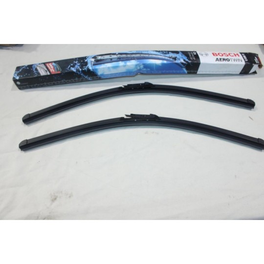 Jeu 2 balais essuie glace souple 600mm + 575mm aerotwin Bosch A955S 3397118955 pour BMW serie 5 6 E60 E61 E63 E64 alpina B5 B6 