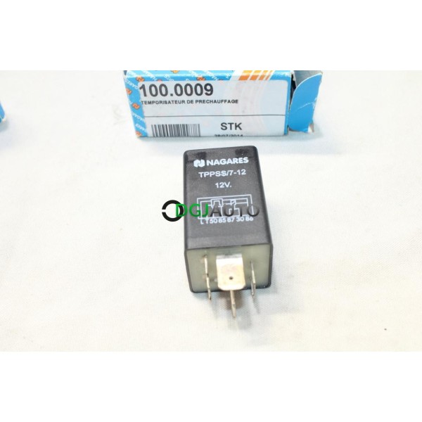 Relais boitier de prechauffage prechauffe Nagares 100.0009 TPPSS/7-12 pour seat toledo 1 ibiza 2 II volkswagen jetta 1 santana 