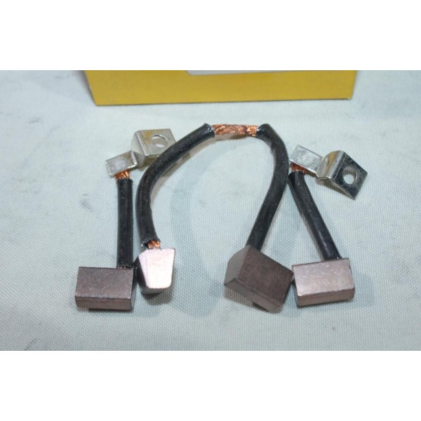 Jeu 4 charbons porte balais demarreur Gebe PSX129 92878G pour audi A3 citroen ID CX DS C15 ami axel C35 peugeot 205 309 renault 