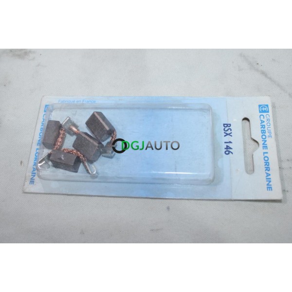 Jeu 4 charbons porte balais demarreur Carbone lorraine BSX146 pour ford mercedes daewoo 