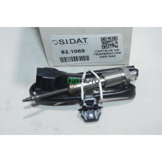 Sonde de temperature gaz echappement Sidat 82.1069 pour nissan pathfinder R51 NP300 navara D40 cabstar F24 qashqai J10 
