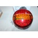 Feu arriere LED 3 fonctions stop clignotant position 140mm diametre IP67 Sodiflash 17941 pour remorque engin agricole 