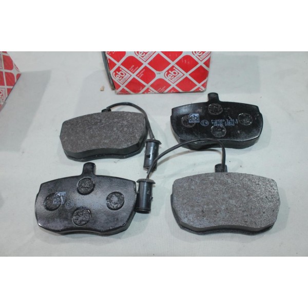Jeu 4 plaquettes de frein avant montage lockheed Febi 16335 pour iveco daily 1 2 I II ford transit 