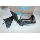 Retroviseur electrique avant gauche coque chrome (rayures) YTM YT7239CE* pour mitsubishi L200 de 1998 à 2005