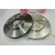 Jeu 2 disques de frein avant ventilé 256mm diametre Stop 561448S pour seat cordoba 1 inca arosa ibiza 2 II toledo 1 volkswagen 