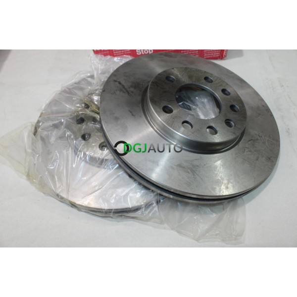 Jeu 2 disques de frein avant ventilé 280mm diametre Stop 562070S pour opel astra G H zafira A B corsa C meriva A B combo C 