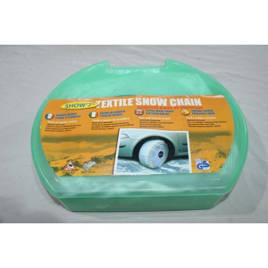 Jeu 2 chaussettes neige Show7 S80 pour pneu roue jante 245/50/18 225/60/17 245/55/17 195/75/16 215/70/16 225/65/16 245/60/16 