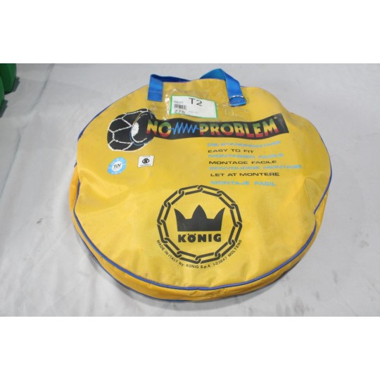 Jeu 2 chaines neige Konig °275 T2 pour pneu roue jante 265/70/19.5 265 70 19.5 