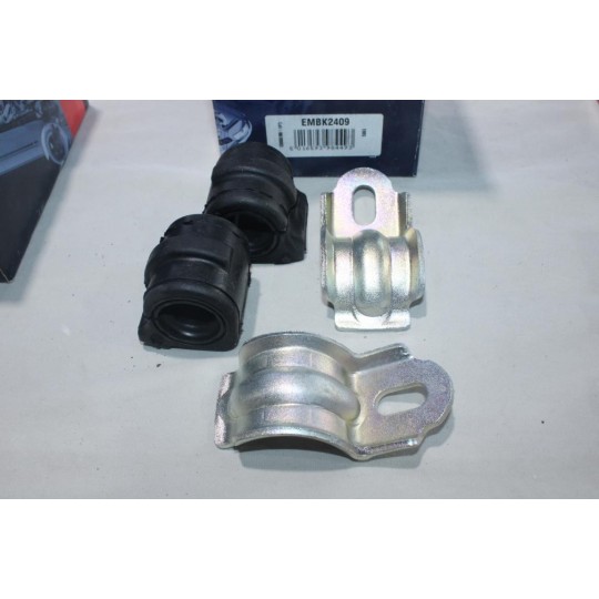 Kit 2 silents bloc + 2 etrier fixation de barre stabilisatrice Quinton Hazell EMBK2409 pour citroen xantia 