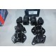 Kit 4 silents bloc + etrier support fixation barre stabilisatrice Quinton Hazell EMBK2253 pour renault 21 R21 