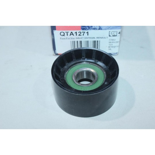 Galet enrouleur de courroie accessoire Quinton Hazell QTA1271 pour renault espace 3 III master 2 II laguna 2 II trafic 2 II 