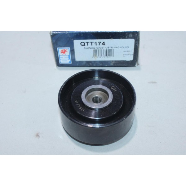 Galet enrouleur de courroie de distribution Quinton Hazell QTT174 pour audi 80 90 100 200 volvo 240 740 760 780 940 960 