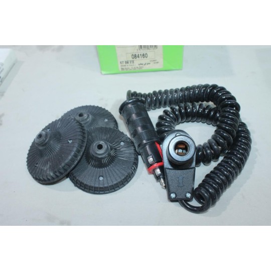 Kit support fixation phare projecteur de travail Valeo 084160 pour poids lourd tracteur engin chantier 