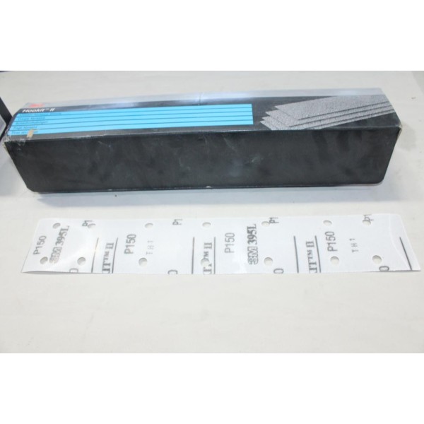 Boite 50 bandes de poncage abrasive P150 395L 70x419mm 3M 60444 