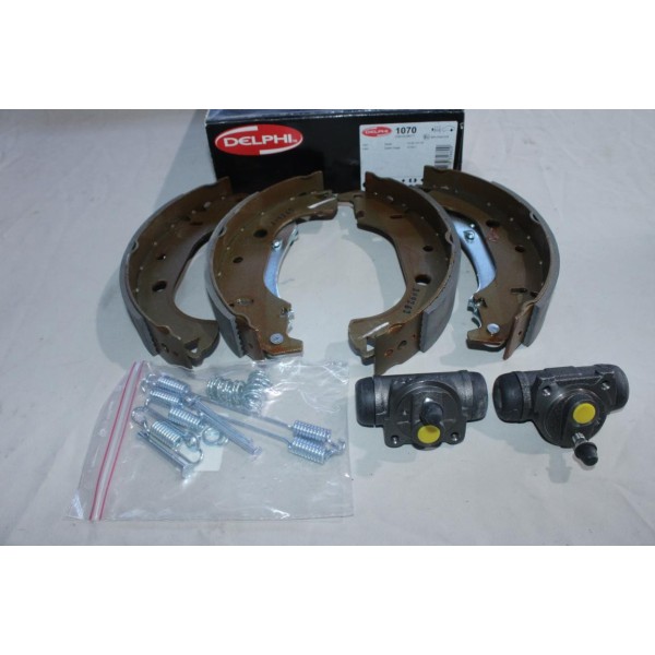 Kit frein arriere 229x42mm montage AP lockheed Delphi 1070 pour fiat doblo 1 
