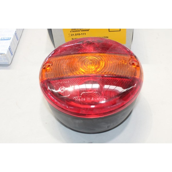 Feu lanterne arriere rond SAW 21.010-111 pour tracteur poids lourd DAF terex demag scania mercedes massey ferguson iveco fiat 
