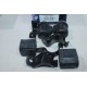 Kit 4 silents bloc + 4 supports fixation de barre stabilisatrice Quinton Hazell EMBK2658 pour renault kangoo nissan kubistar 