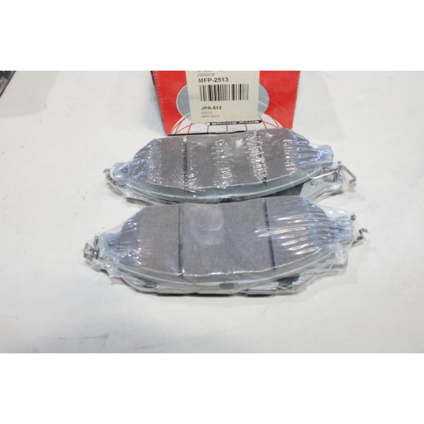 Jeu 4 plaquettes de frein avant montage akebono MDR MFP-2513 pour nissan pathfinder R52 murano Z52 inifiniti JX QX60 