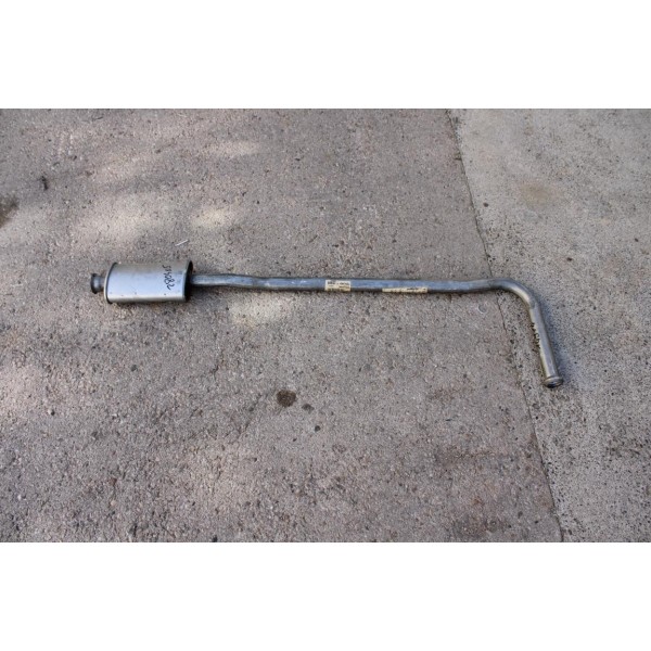 Silencieux d'echappement central intermediaire Walker 15980 pour renault clio 1 1.1 essence 