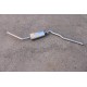 Silencieux echappement intermediaire central (envoi coupé en 2 juste remettre un manchon) Bosal 288229 pour volkswagen 