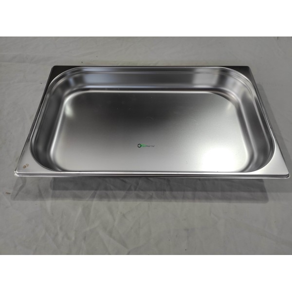 Bac recipient gastonome inox 9L 530 x 325 x 65mm Hendi 800126