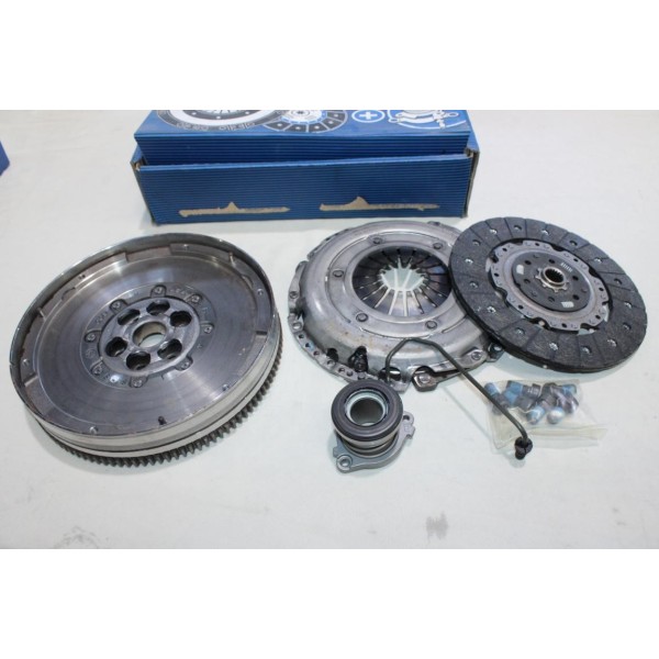 Kit embrayage disque + mecanisme + butée hydraulique + volant moteur bimasse Sachs 2290601027 pour alfa romeo 159 fiat croma 2 