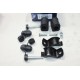 Kit silents bloc avec etriers support fixation barre stabilisatrice Quinton Hazell EMBK2250 pour renault clio 1 
