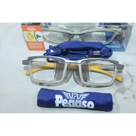 Lunette de vue et protection correction +1.5 diop presbyte monofocale Pegaso GP4R15 