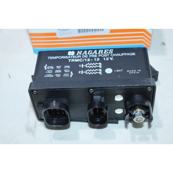Boitier de préchauffage prechauffe Nagares 100.0011 TRMC/12-12 pour renault laguna 1 I 2.2D 2.2 D diesel 