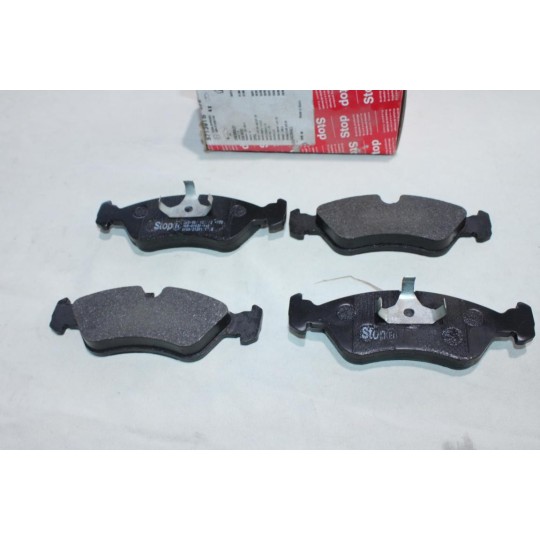 Jeu 4 plaquettes de frein avant montage teves Stop 571391S pour opel astra F vectra A B calibra kadett E omega daewoo espero 