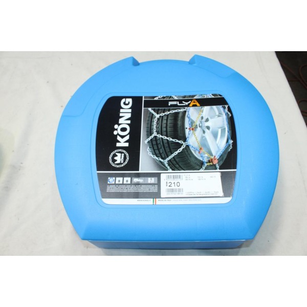 Jeu 2 chaines neige Konig N°210 pour pneu roue jante 185/14 185/75/14 195/70/14 7.00/14 6.40/14 185 14 185 75 14 195 70 14 7.00 